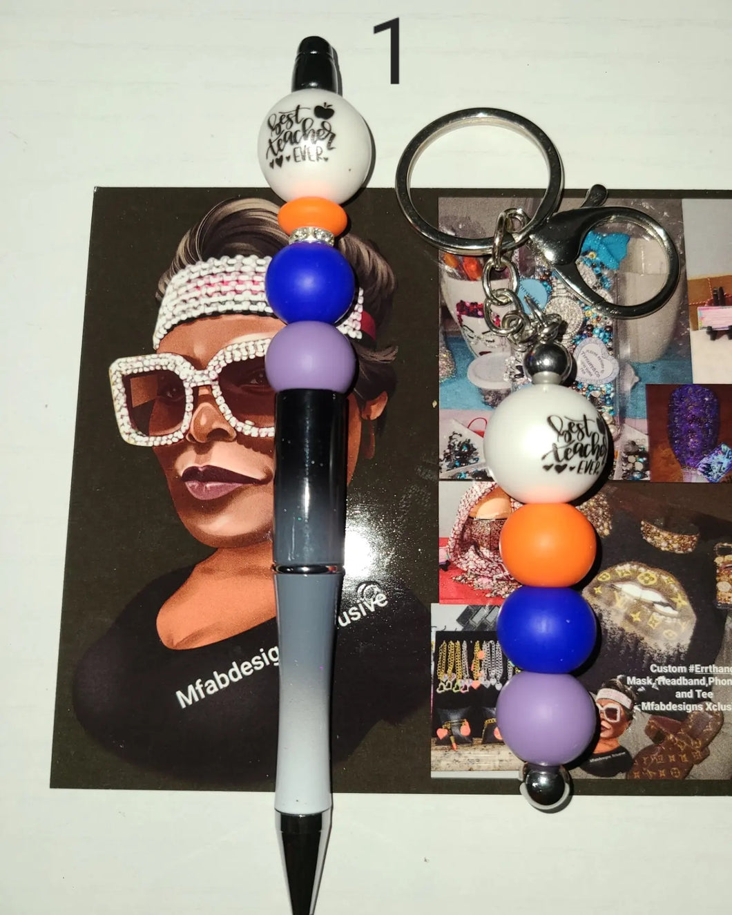 Custom Back to School Focal Pens & Badgereels & Keychains