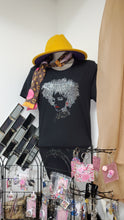 Load image into Gallery viewer, Kinky Afro Lady Signature Fitted Tee
