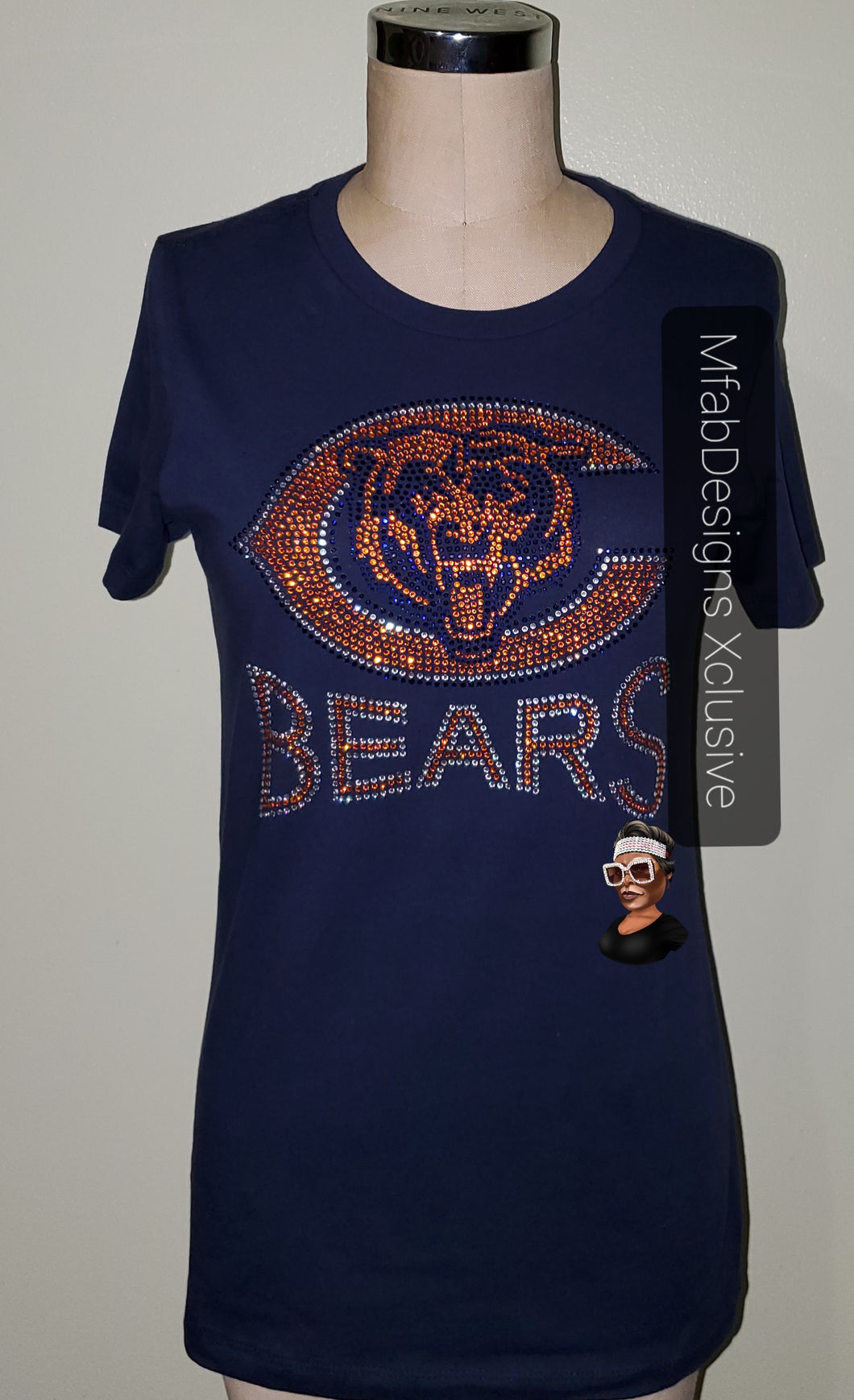 BIG FACE BEAR Short sleeve Tee