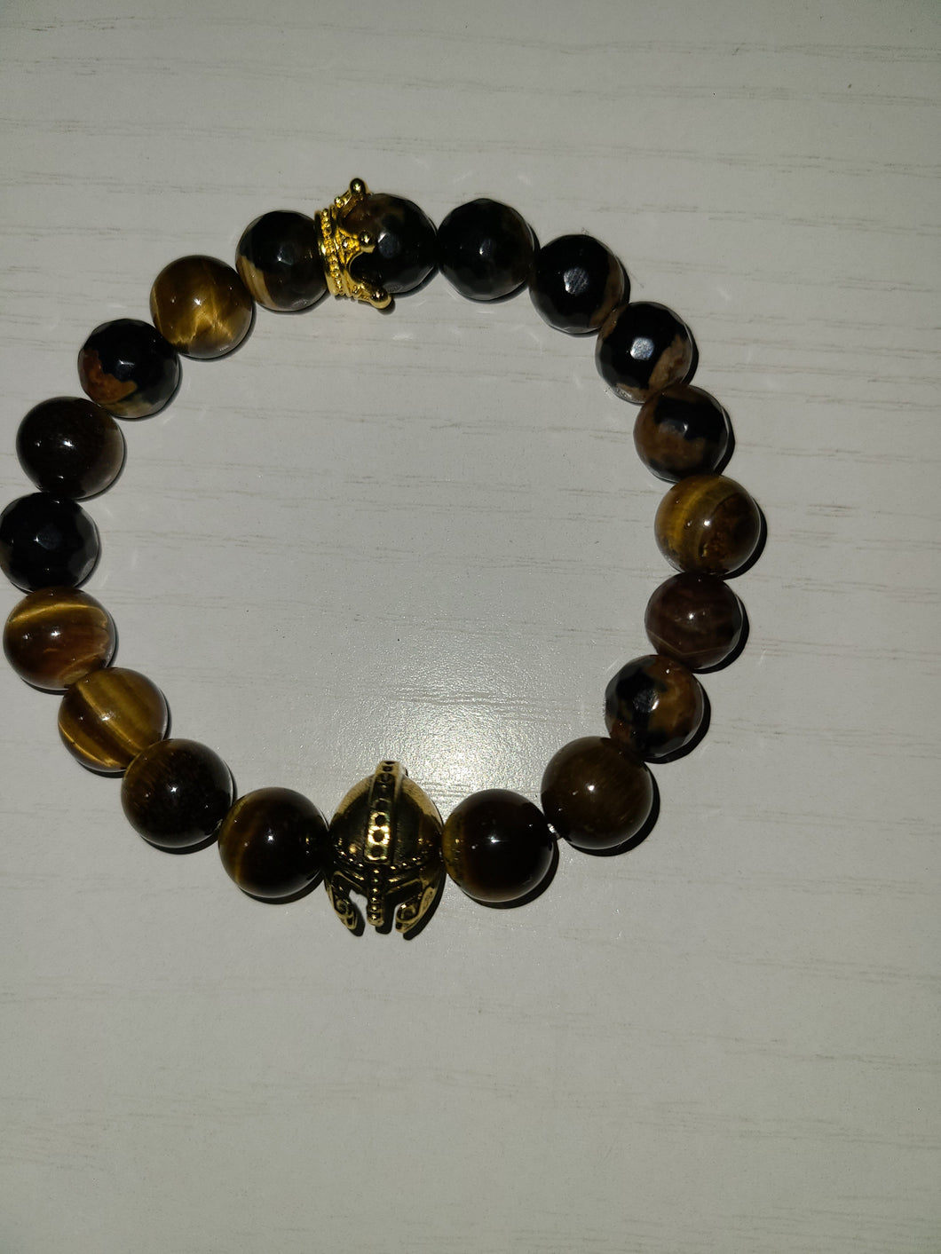 Gentleman Gems-Mixed Tiger Eye Beads-Warrior Edtion