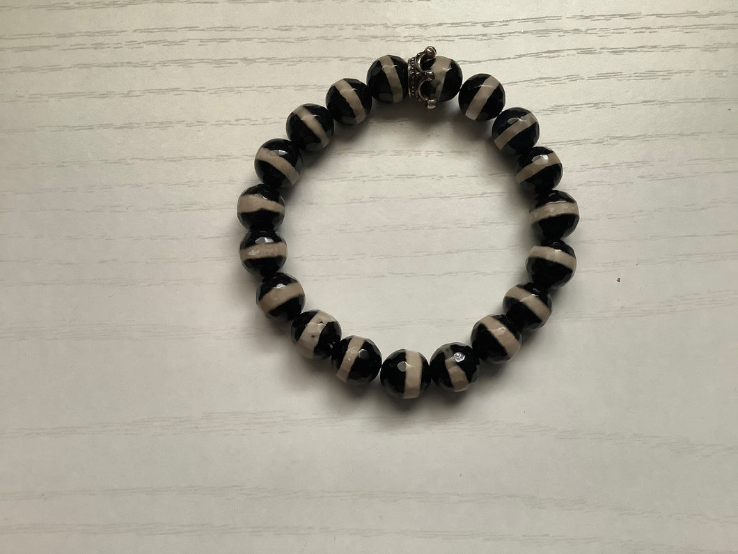 Gentleman Gems Black Cloud Tiger Eye Bracelet