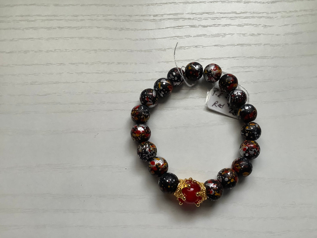 Gentleman Gems Black Galaxy Color Pop/Red